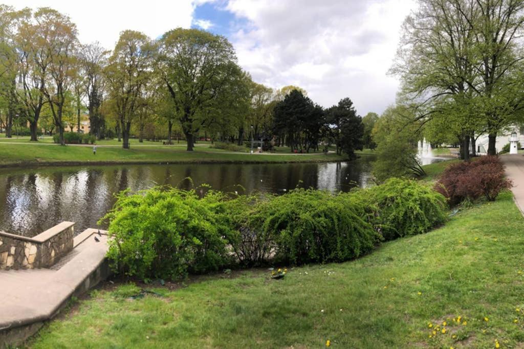 New Comfortable Apartment Nearby Promenade In 5 Minutes From Old Town Of Riga. Dış mekan fotoğraf